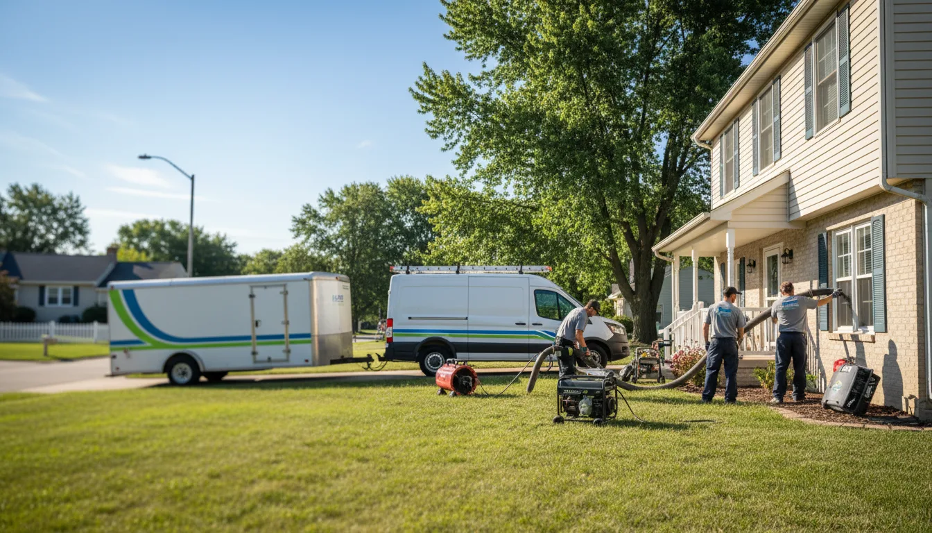 Flooded Basement Restoration And Cleanup With Repair in Starkweather, ND near me